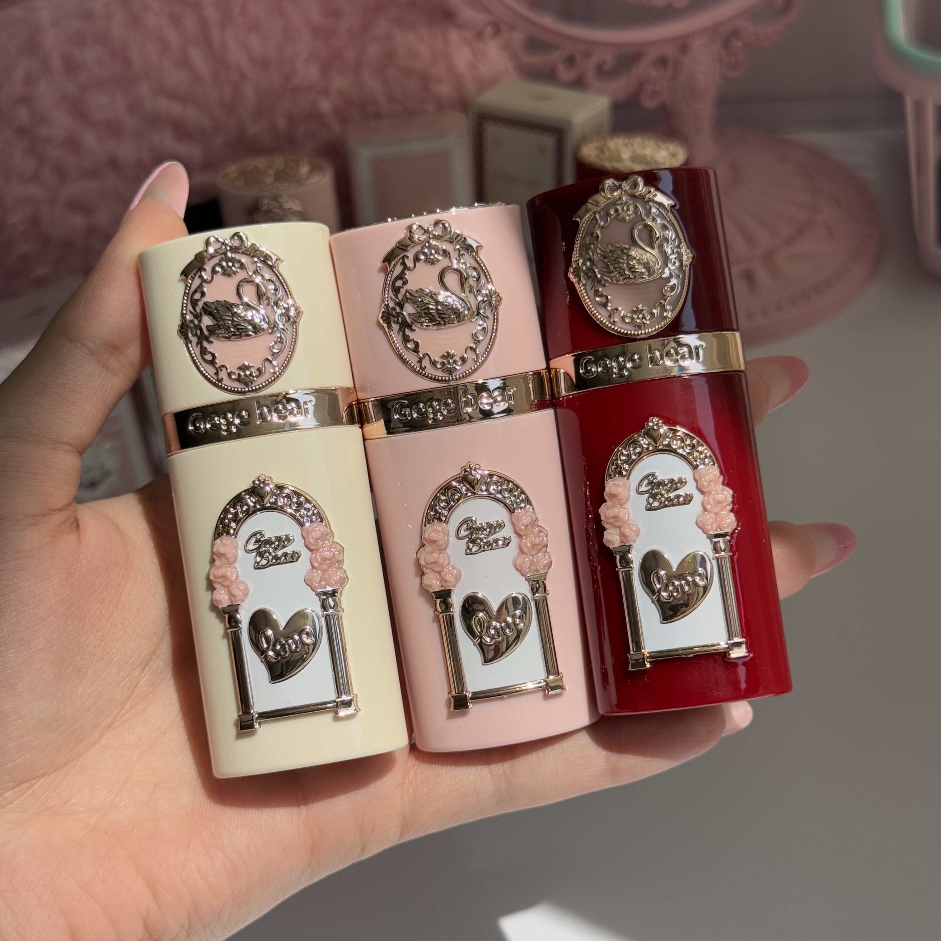 رژگونه پرنسسی gege bear👸🏻🪞